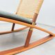 Rocking chair model 599 by Fredrik Kayser for Vatne Lenestolfabrikk