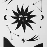The shadow of the Sun