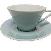 Postmodern cup and saucer, Austria, 1960s, set of 2