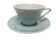 Postmodern cup and saucer, Austria, 1960s, set of 2