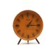 Rare original 60s mid century teak desk table clock by kienzle danish modern