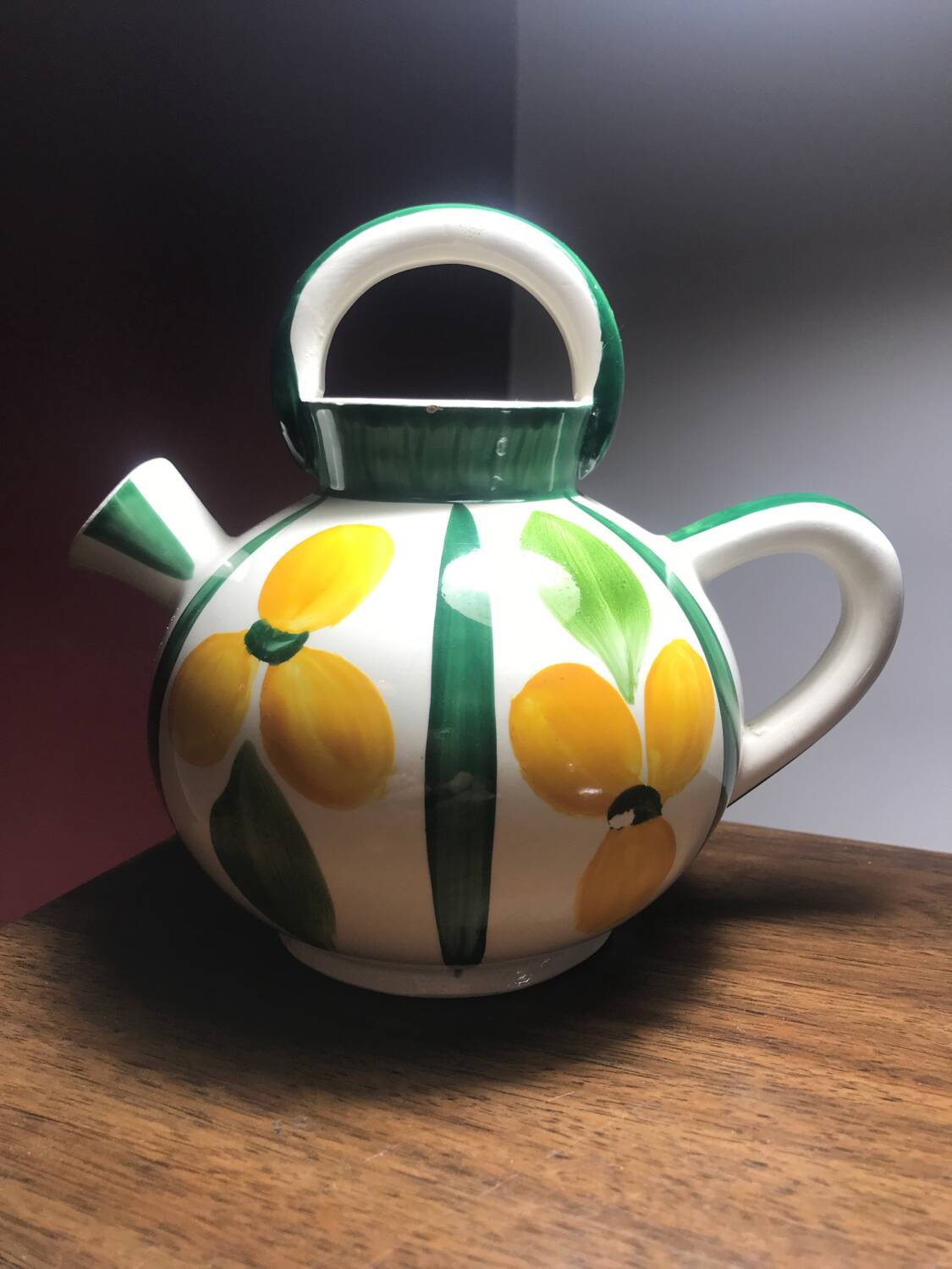 Revernay ceramic pitcher from the 50s