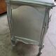 Commode style louis XV argente 3 tiroirs