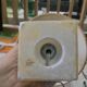 Pair of Vintage Alabaster Lamp with Lampshade