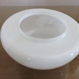 Sconce "half sphere" in white opaline 60 70 years