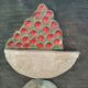 Roland Zobel ceramic painting, the Anduze Cyclades