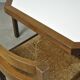 Modern vintage wengé dining table by OV Rotterdam, 1970s