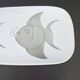 Vintage Niderviller 1960s fish dish