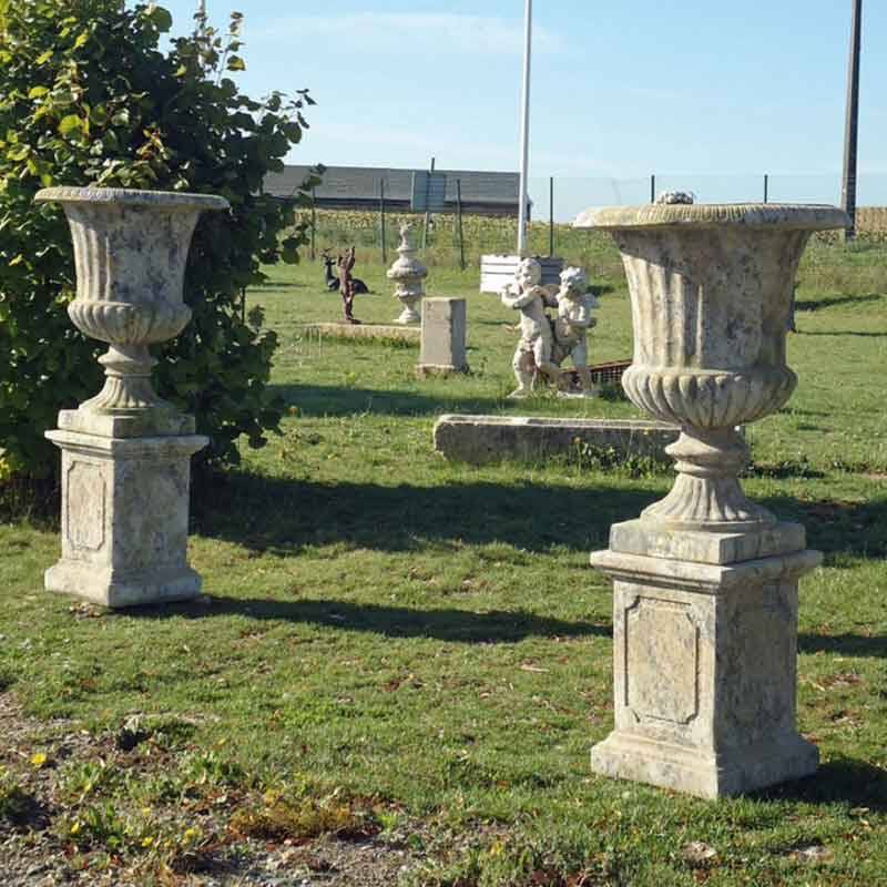 Medici vase in reconstituted stone
