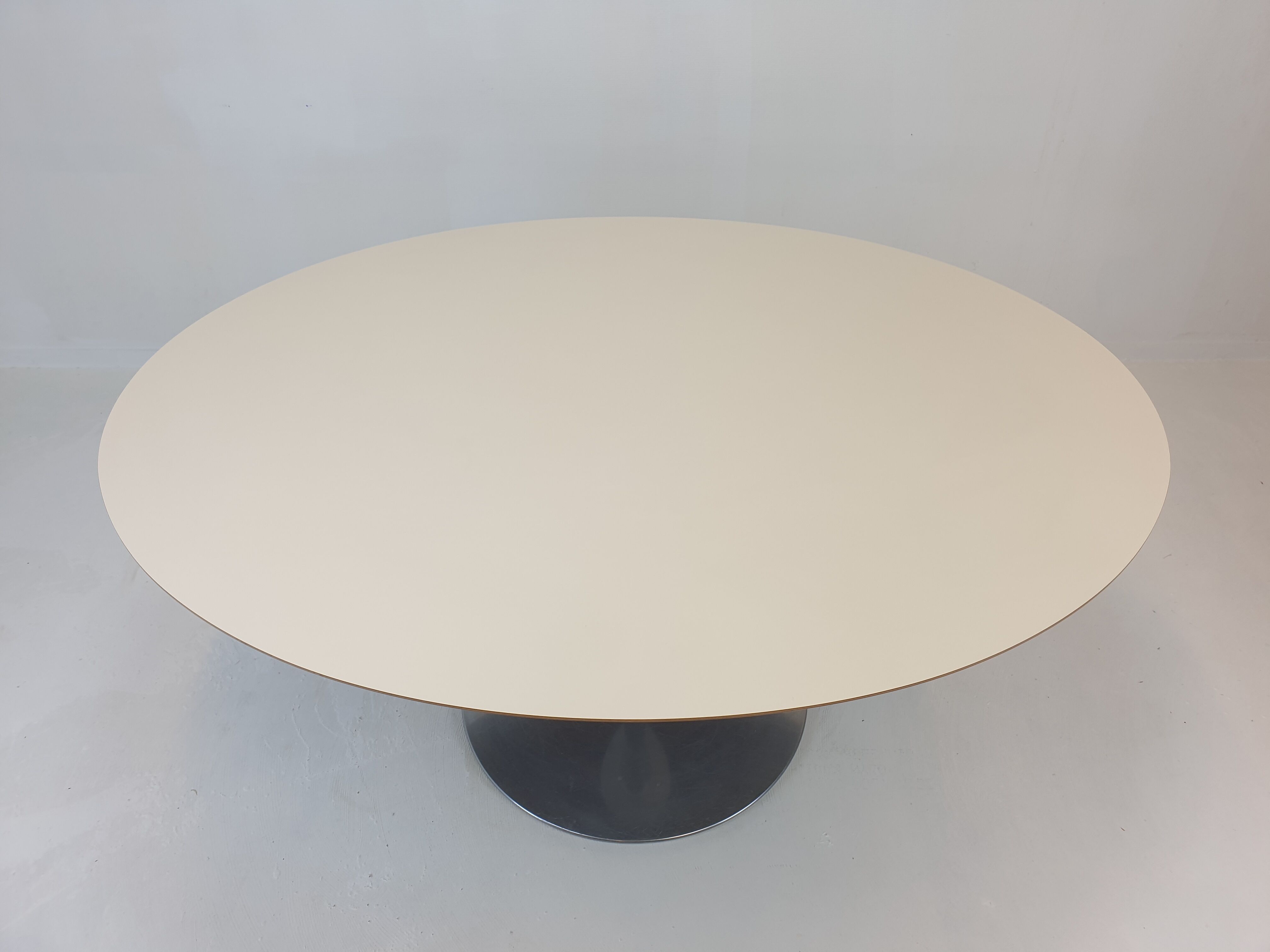 Oval Dining Table by Pierre Paulin for Artifort