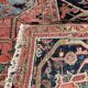 Tapis Persan Heriz Ancien Vers 1900/1910