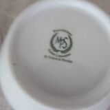 2 Large white porcelain bowls of the Limousin