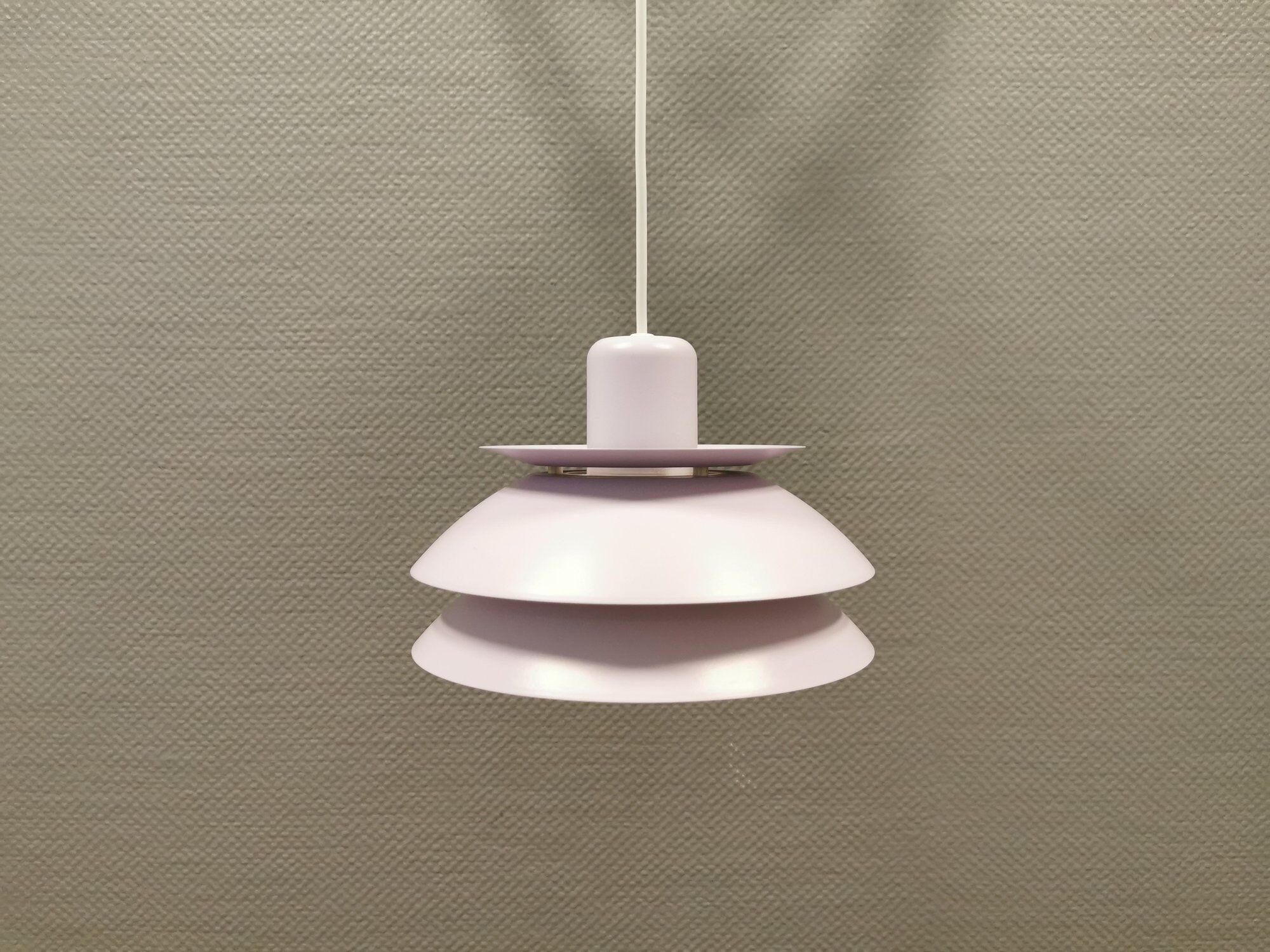 Hanging lamp, from Danish E.S Horn Lighting.