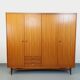 Vintage Scandinavian teak wardrobe from the 1960s.