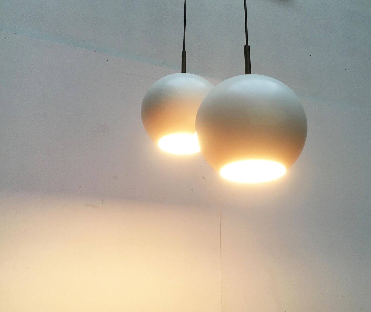 Suspensions allemandes Space Age de Staff, lot de 2