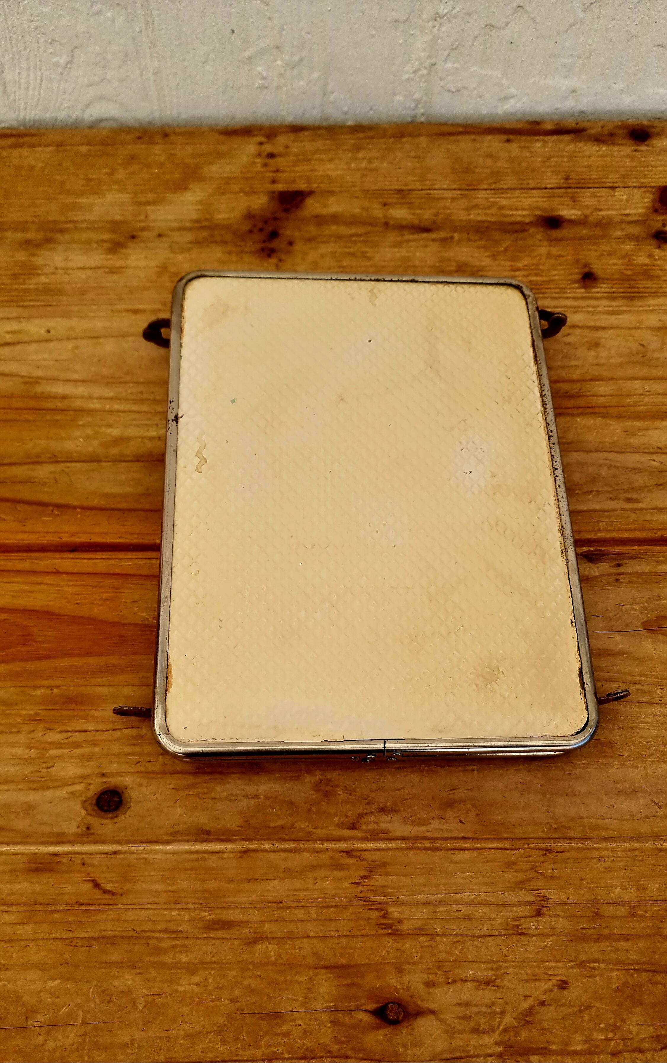 Miroir triptyque pliant vintage