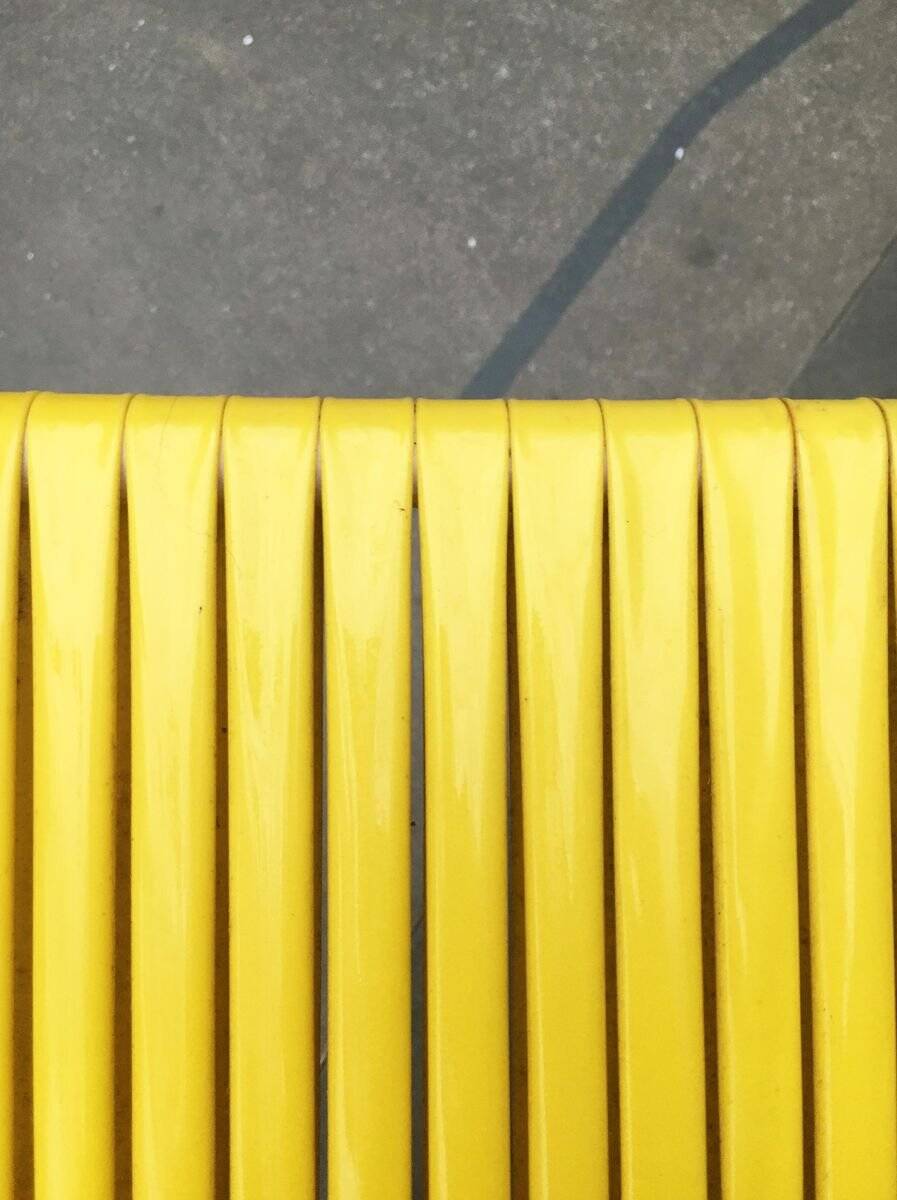Mid-century Modern German Mauser stackable garden chairs, set of 3.