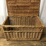 Vintage wicker basket