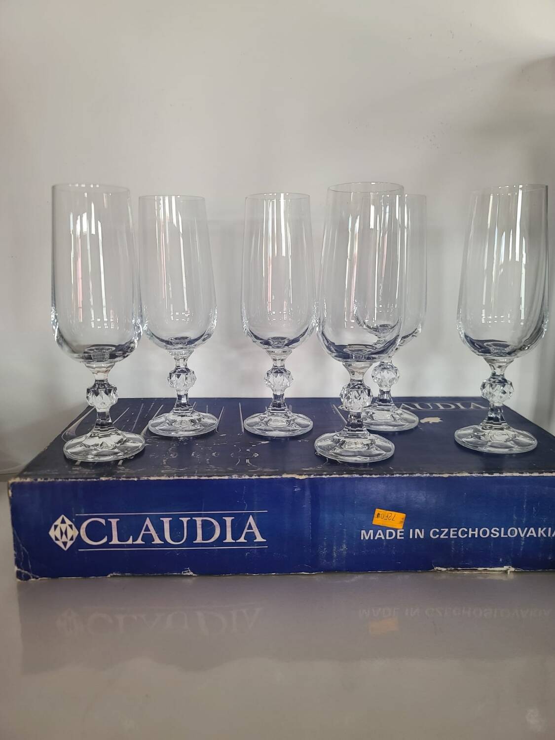 Lot de 6 flûtes à champagne