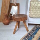 Brutalist tripod stool