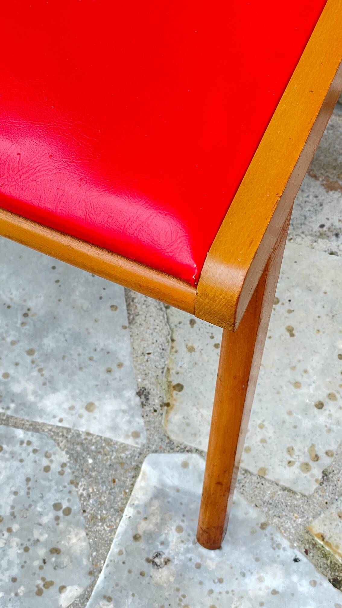 1950 Desk Chair with Compass Legs