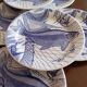 6 English flat plates Ironstone Tableware