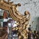 Large Louis XV gilded shell mirror from the 19th century