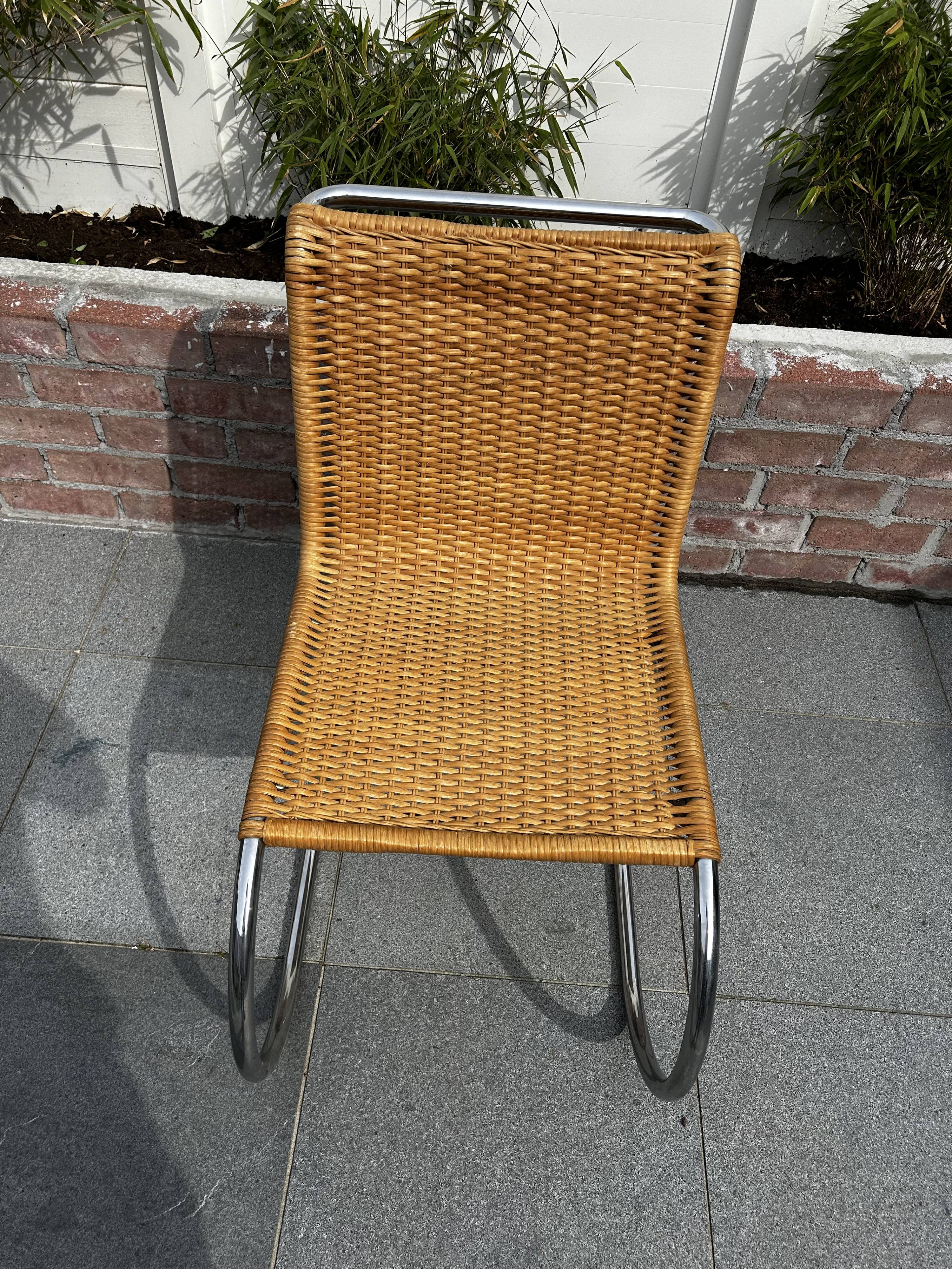 Mies Van Der Rohe Chair - MR10 - Cannage