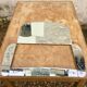 Miroir ancien art deco 63x39cm