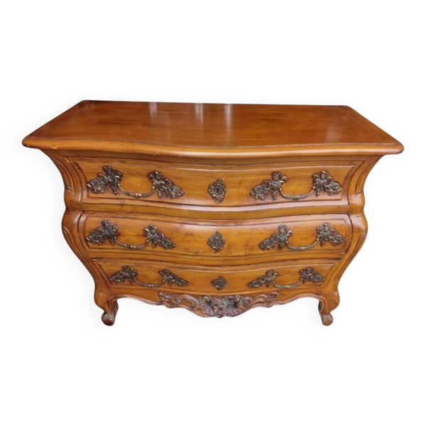 Commode tombeau de style Louis XV