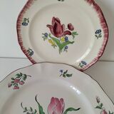 Duo of Gien and K&G Lunéville plates
