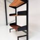 Freestanding and adjustable vintage wall unit, 1960s