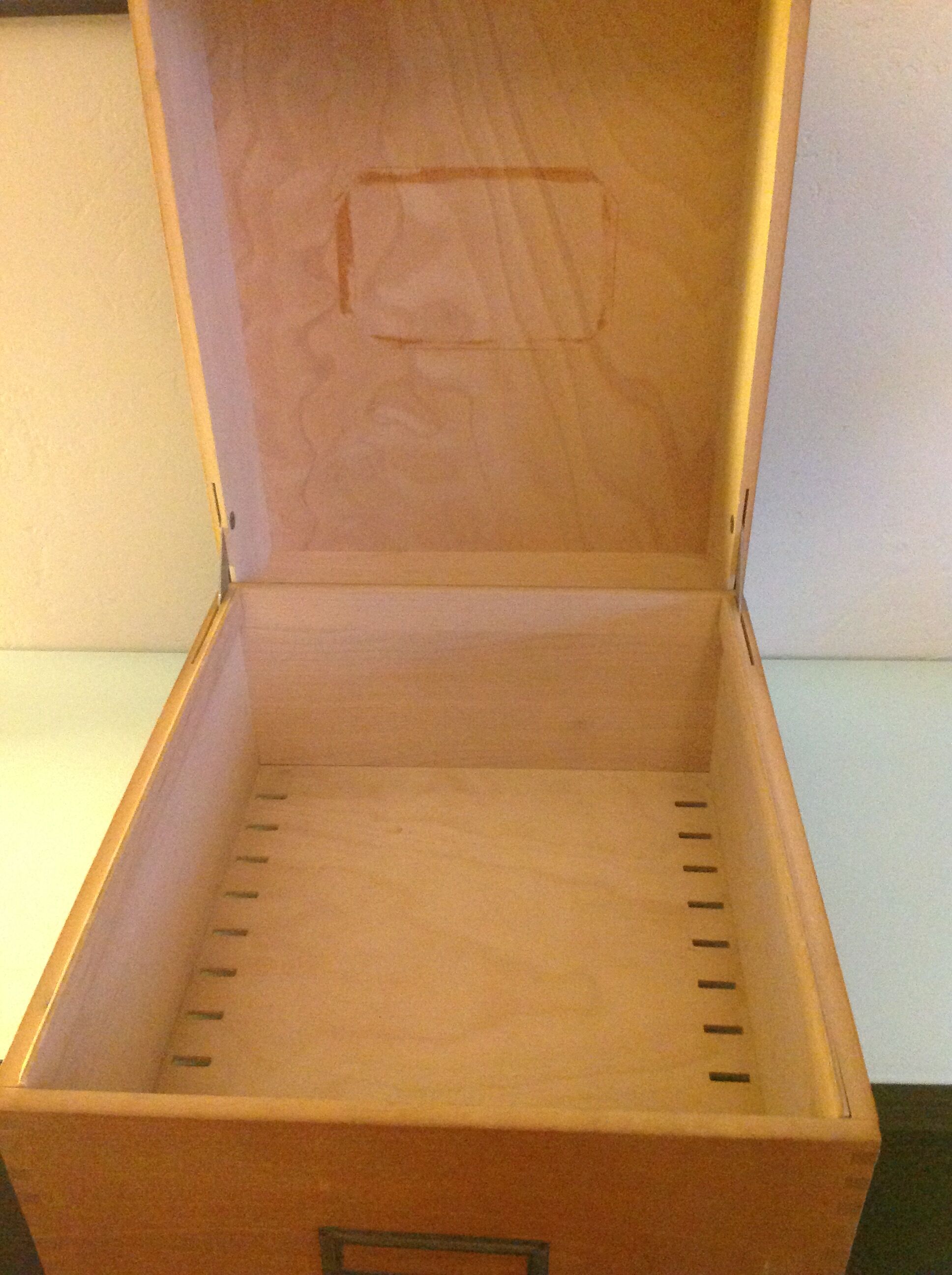 Verni/ vintage 60-70s card box