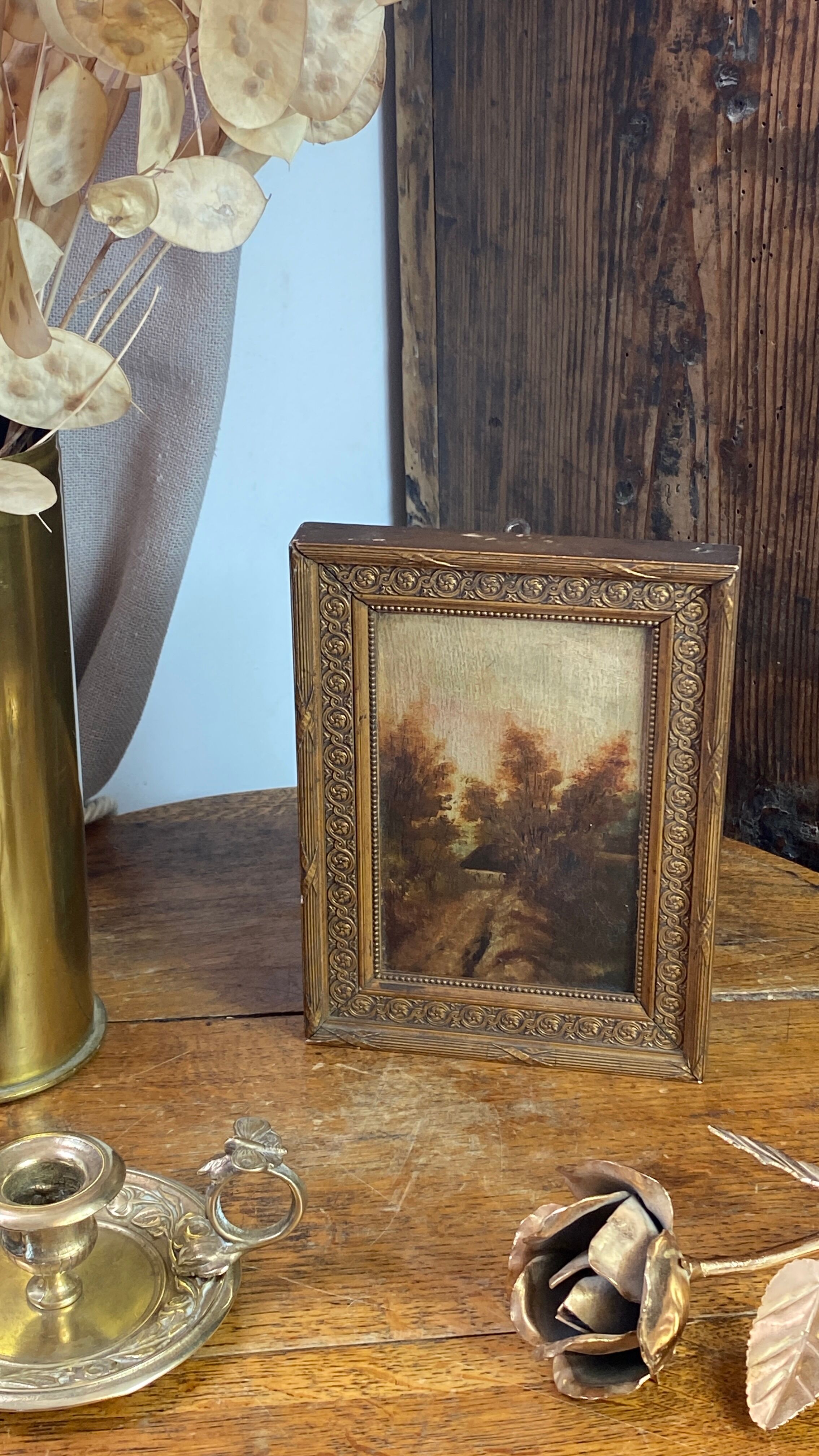 Wood painting