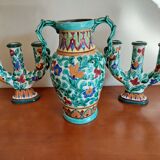 Large earthenware vase from Monaco Cerart 1950 1960