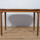 Mid century oval teak extendable dining table from mcintosh, 1960s