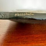 90s Art Glass Serving Trays