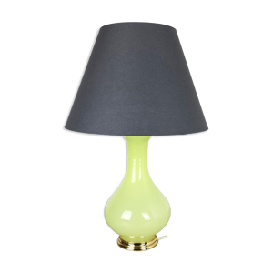 Lampe de table en verre de Murano Cenedese Vetri italie années 60