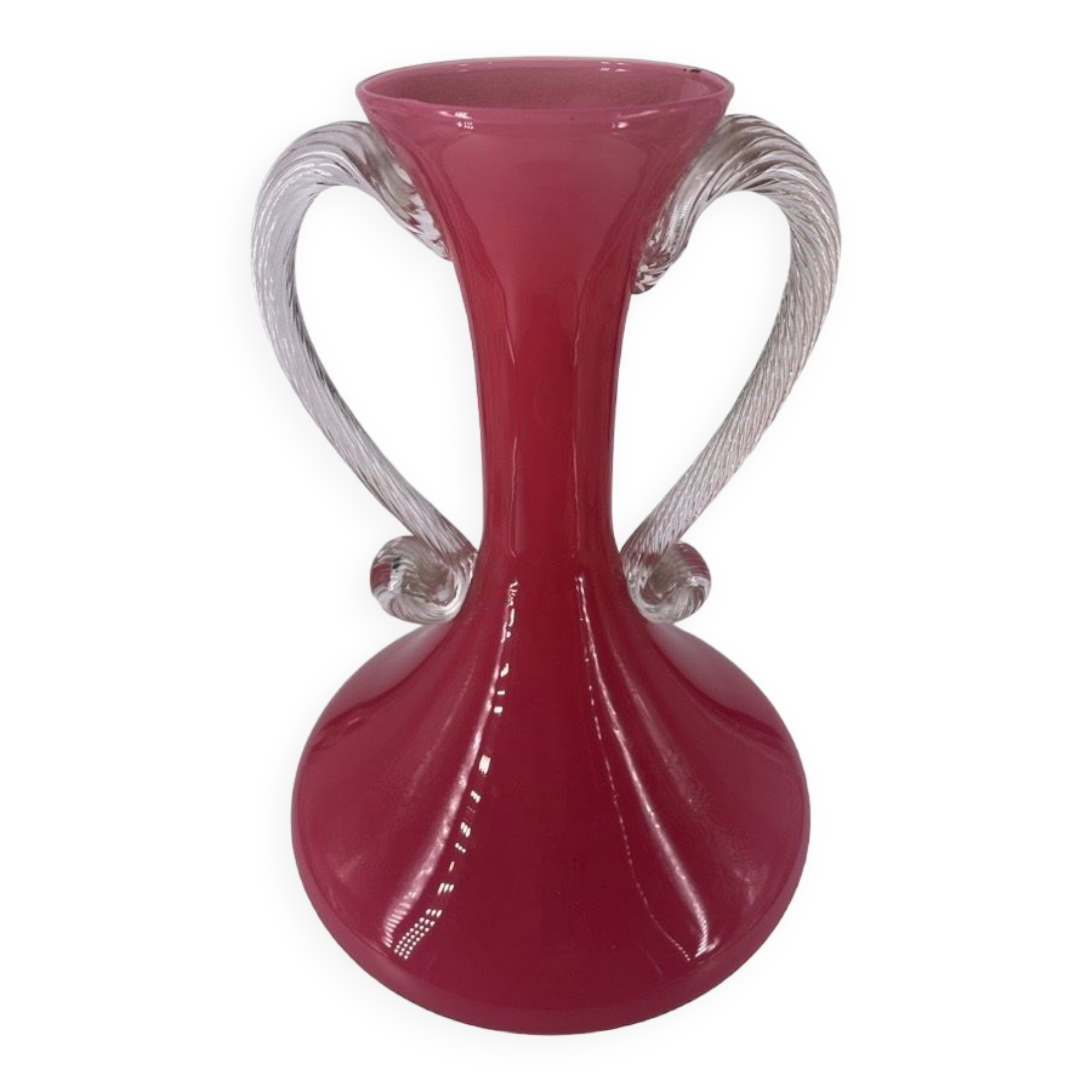 Vintage Murano pink vase