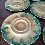 Série de 6 assiettes à Artichauts Orfinox