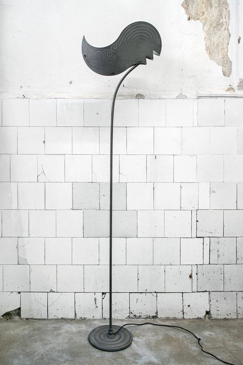 Zefiro floor lamp by Dalisi for Oluce, Italy, 1992