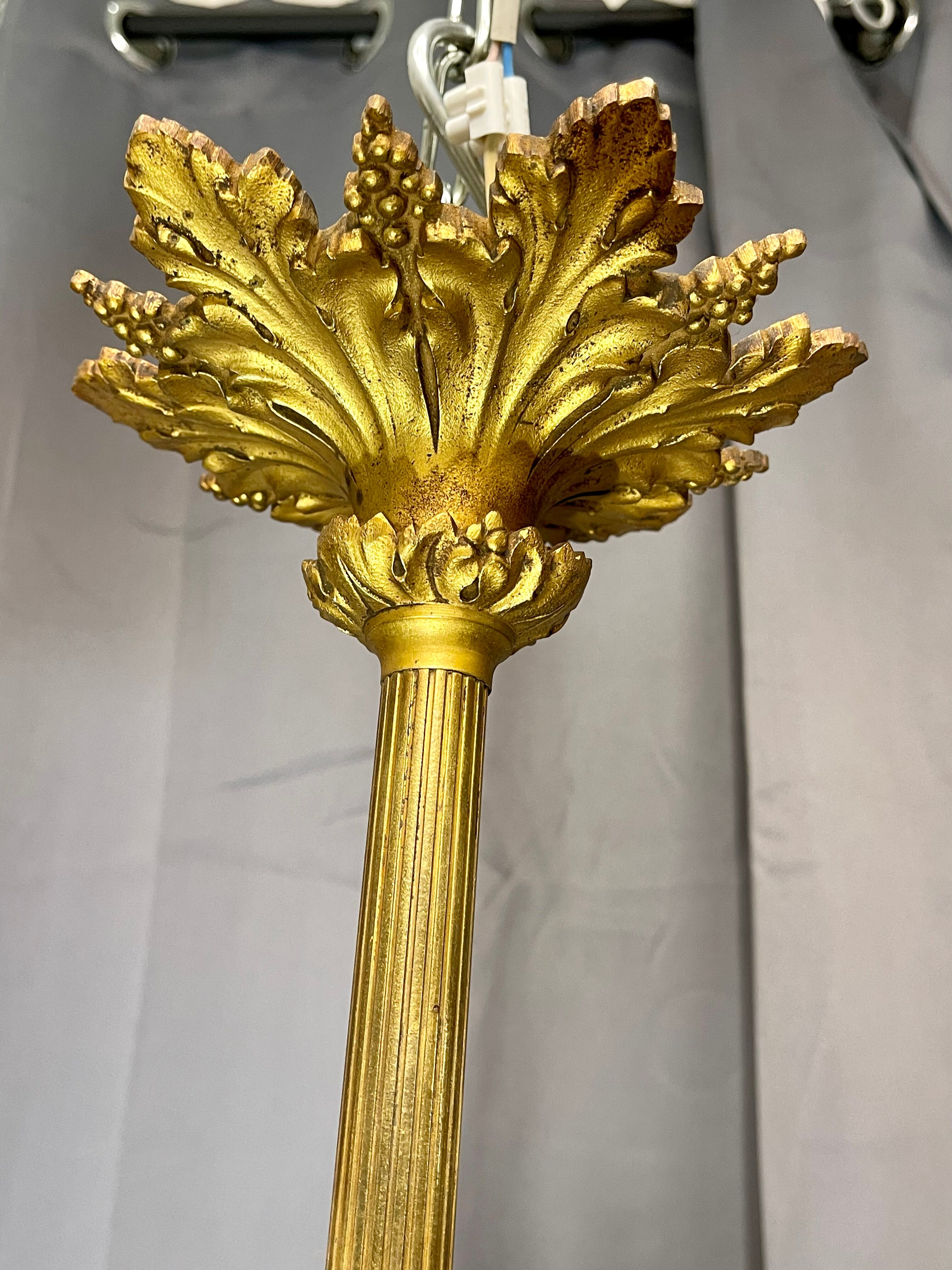 Bronze chandelier Napoleon III period very good condition