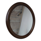 Vintage oval mirror