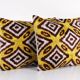 Set of 2 vintage ikat cushion covers 43x56 cm