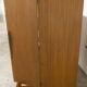 Scandinavian wardrobe 1960 teak 4 doors, 3 drawers, 2keys