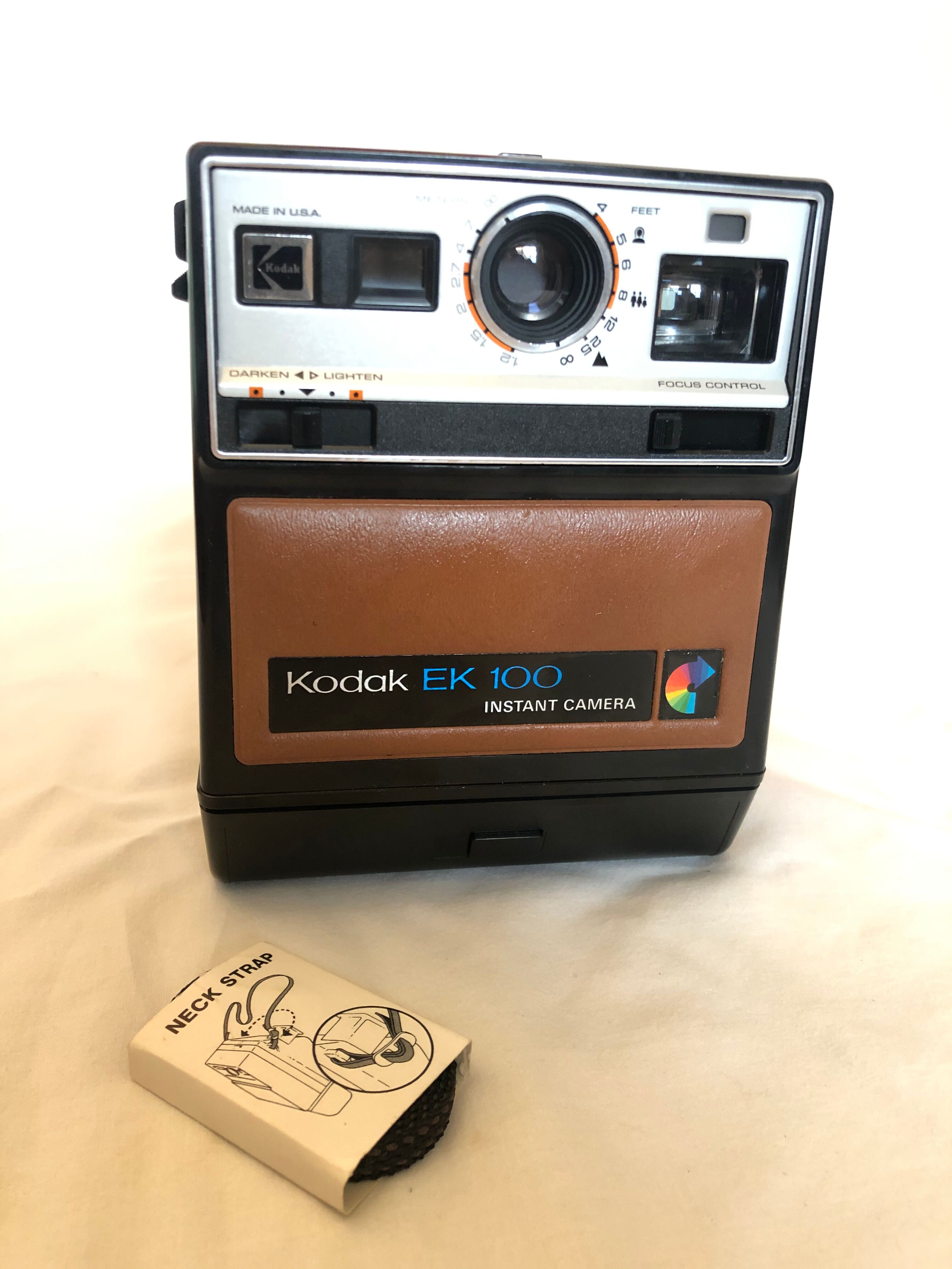Instant polaroid vintage kodak ek 100