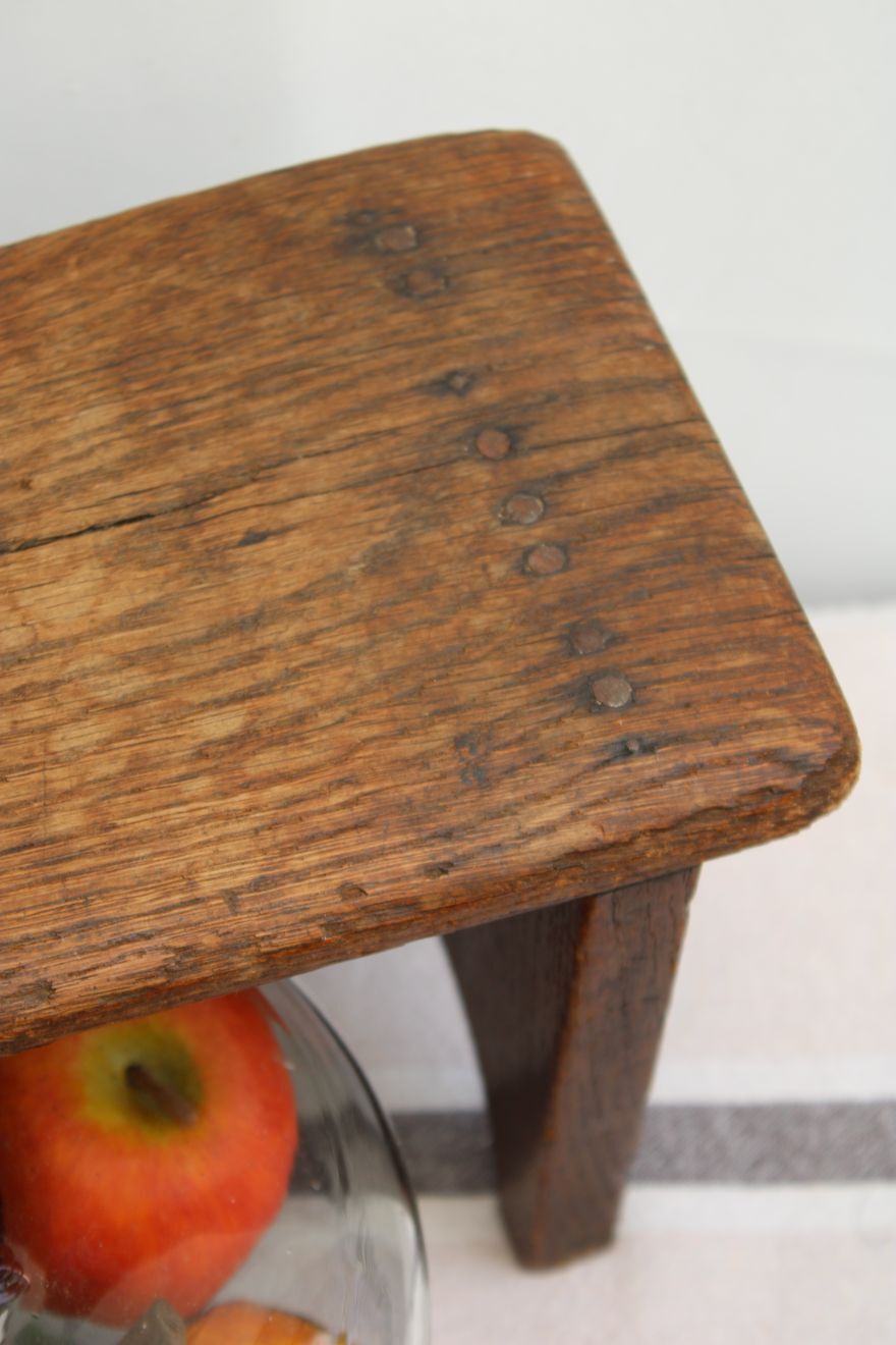 Small wooden stool