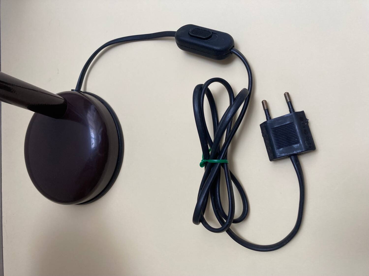 70s metal desk lamp