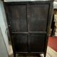 Louis XV style bookcase in precious wood marquetry circa 1900