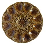 Vintage Sarreguemines oyster service